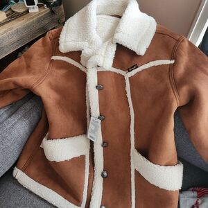 Wrangler retro sherpa coat
